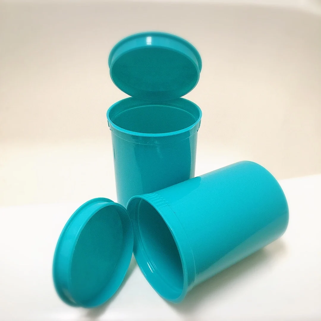 Pop Top Vials Hinged Medical Plastic Snap Cap Pill Bottles plastic pop up lid vials