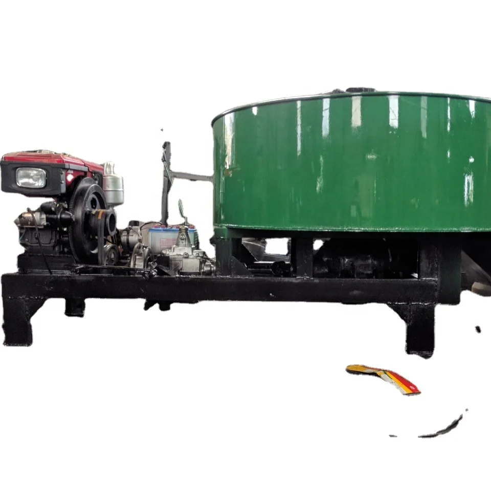 Mobile pan concrete mixer manufacture in Vietnam diesel engine auto axle or type in gear use electric motor three phase