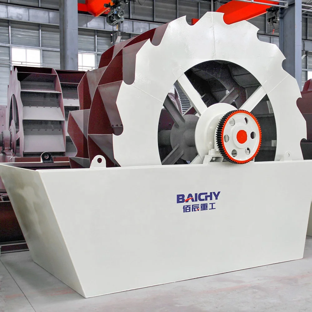 River Sand And Sea Sand Cleaning Equipment Grading Machine Sand Washing Machine With Wheel Bucket Type Factory Direct Sales