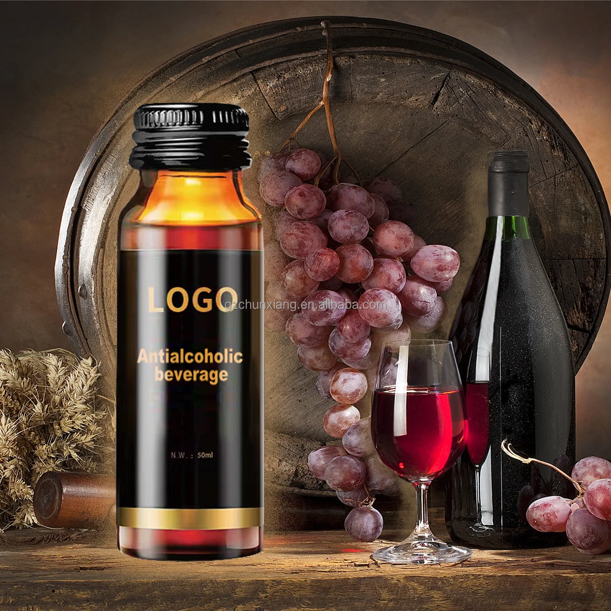 OEM ODM Natural Liver protected herbal fermented hangover headache cure health supplement drink