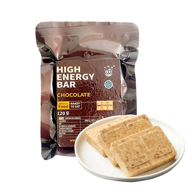 Товары для еды, халяльное прессованное печенье, шоколадное высокоэнергетическое печенье, аварийное печенье