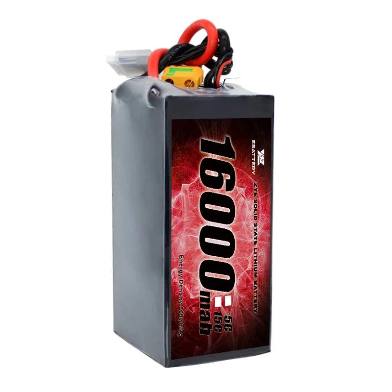 High Energy  ZYE HV  Solid  State Lipo  Lithium  battery 16000mah 20000mah 6S 12S 5C 10C 15C    Li-ion Battery