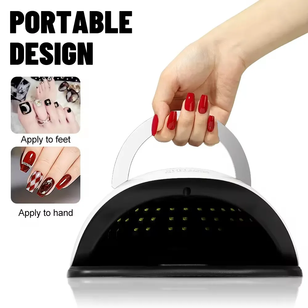 320W Nail Salon Uv Led Nail Lamp SUN X23 Max Faster Gel 81 Beads Nail Dryer Lamp Curing Lamp Automatic Sensor Gel Polish Machine
