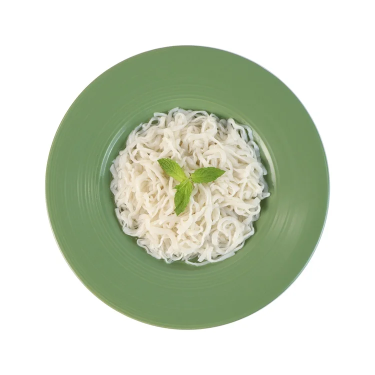 Здоровая низкоуглеводная низкокалорийная паста Конжак Кето без глютена веганская и Палео-дружественная чудо-лапша