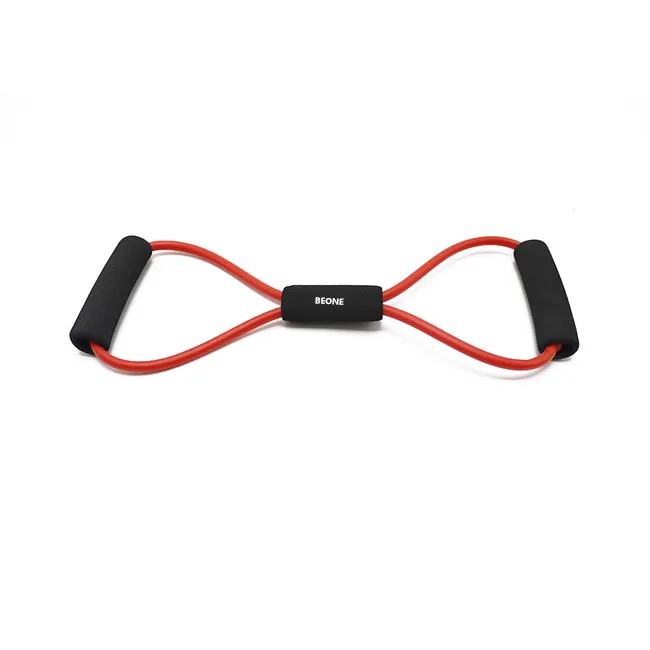 Wholesale bodybuilding gym chest expansion yoga stretch latex rubber tube