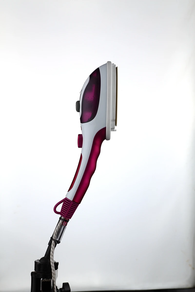 Fashion portable purple hand-held steam electromechanical iron travel brush multi gear temperature