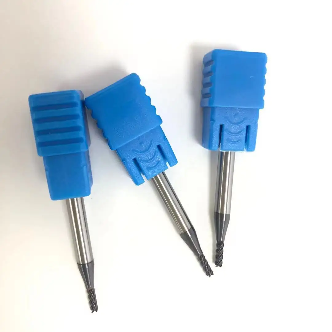 
4 Flutes 2mm HRC55 Square Carbide End mills CNC Machine Cutting Tool 