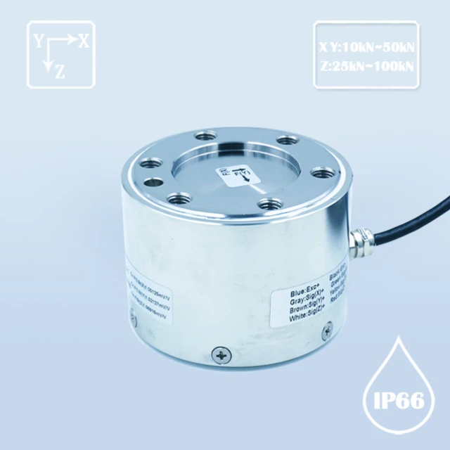 T510 multicomponent force and torque load cell sensor