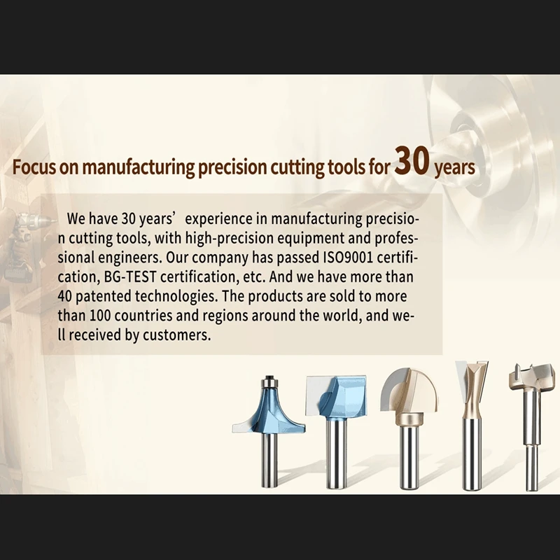 Line Angle Router bits  Fancy milling cutter Router bits