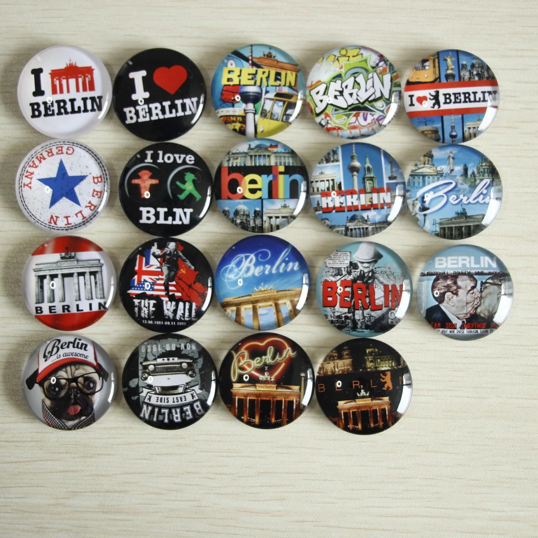 manufacturer reasonable price Refrigerator magnet souvenir blank 3D glass fridge magnets