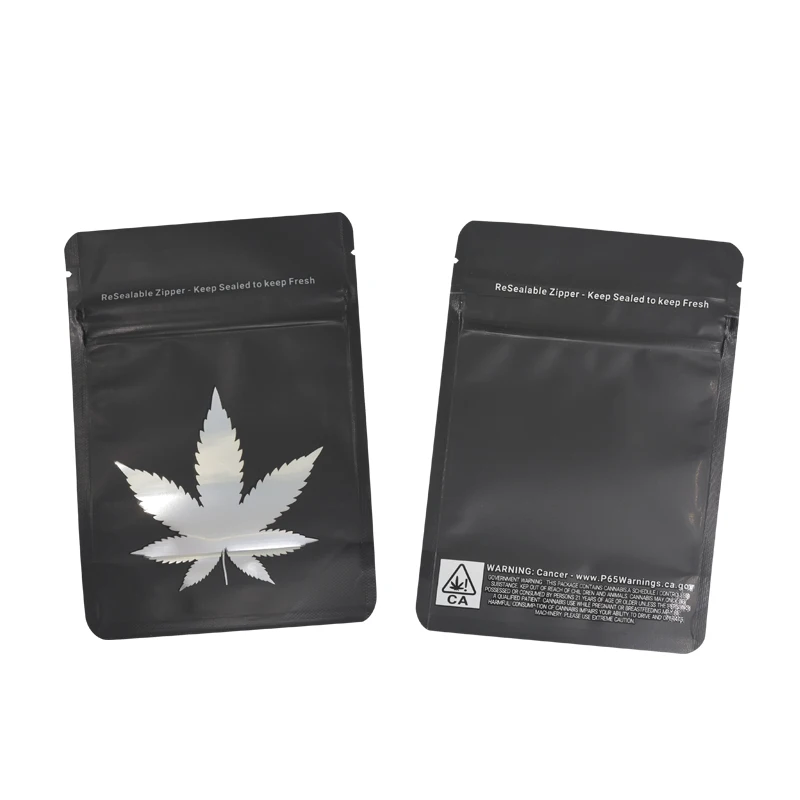  100 шт. безопасной для детей сумки Запах стойкий Mylar сумка цветок CBD Мармеладные Конфеты печенья упаковывая с защитой от выхода мешок замка