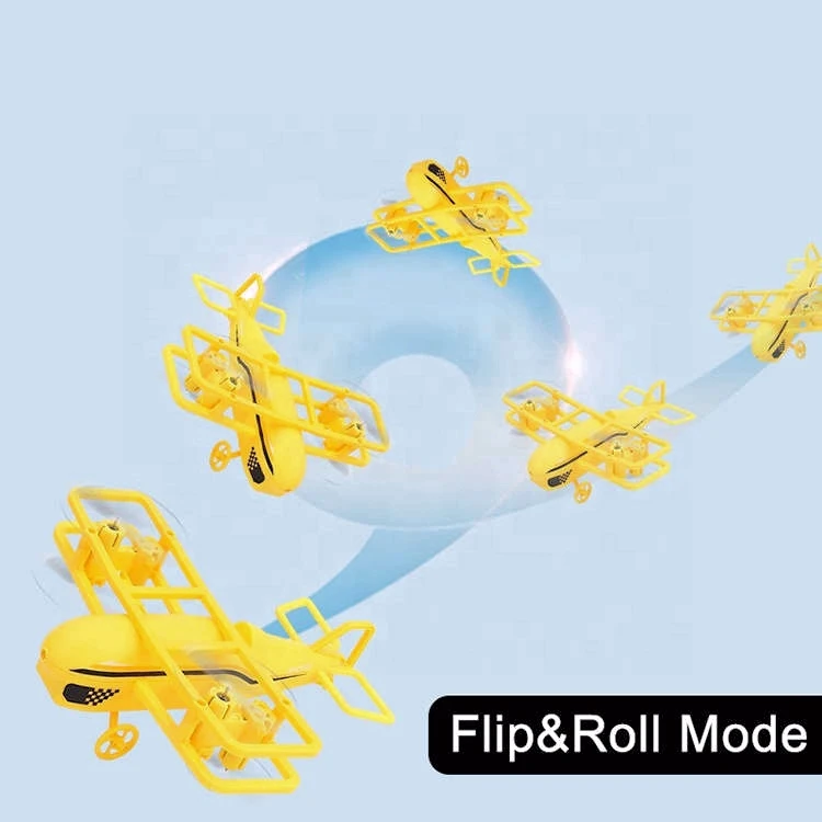 2.4G Intelligent Fixed Height Mini Flying Spinner Drone Brushless Motor Drone Remote Control Drone Toy