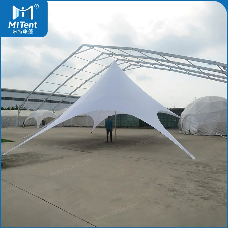 Chinese Wholesale 10meter Cafe Jumbo Party Tent with 600D Oxford Roof