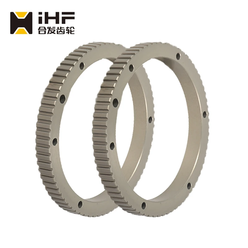 Timing Belt Hard Anodized Timing Pully and Synchronous Pulley for Logistics Warehousing Machinery Precision Machining Steel