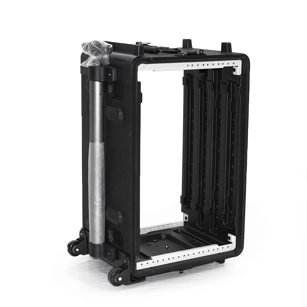 Pro Audio Video Accessories Rack case 2U 3U 4U 6U Plastic 19inch  Flight case