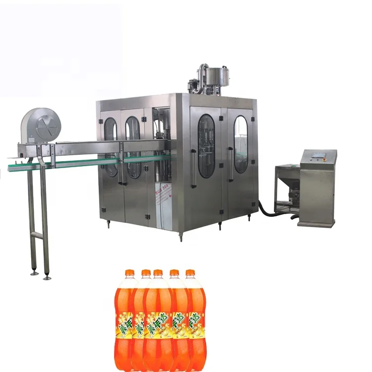 
Gas Water Soft Drink Redbull Bottle Filling Machine For Carbonated Beverage 