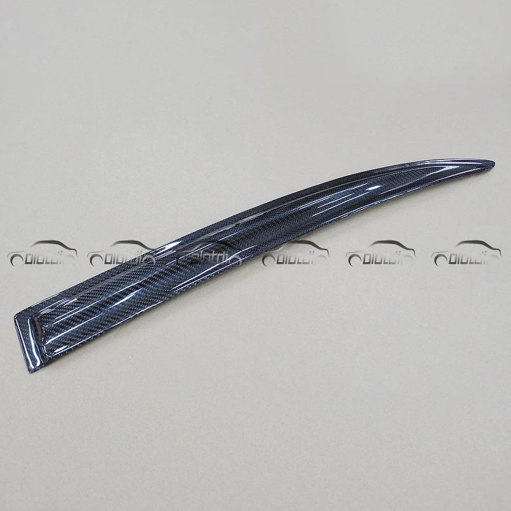 Carbon Fiber Window Visor Sun Rain Guard Shield Injection Door Visor For Honda Civic Type R 2009+