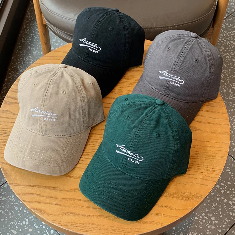 Wholesale Custom 6 Panel Men Hats Women Baseball Cap 3D Embroidery Logo Custom Caps Unisex Baseball Hat