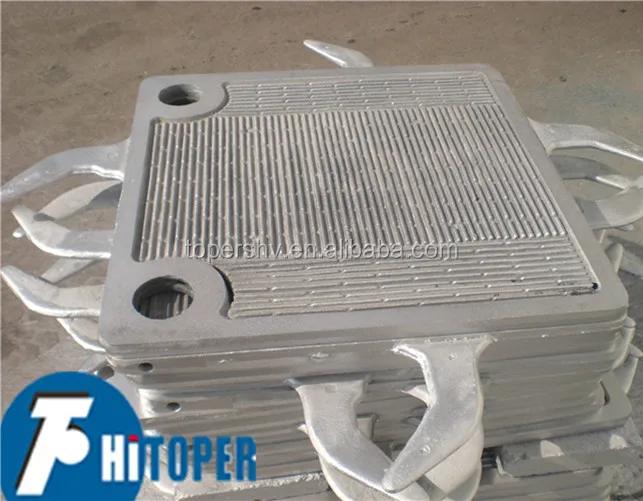 Hydraulic Cast Iron High Temperature Resistant  Filter Press Used in Metallurgy Solid-Liquid Separation