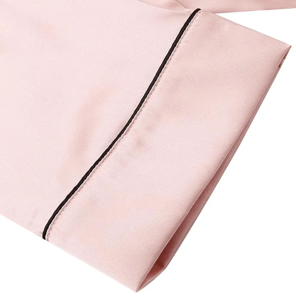 Custom Sleepwear Pajamas Silk Satin Sleepwear Wholesale Women Pajamas