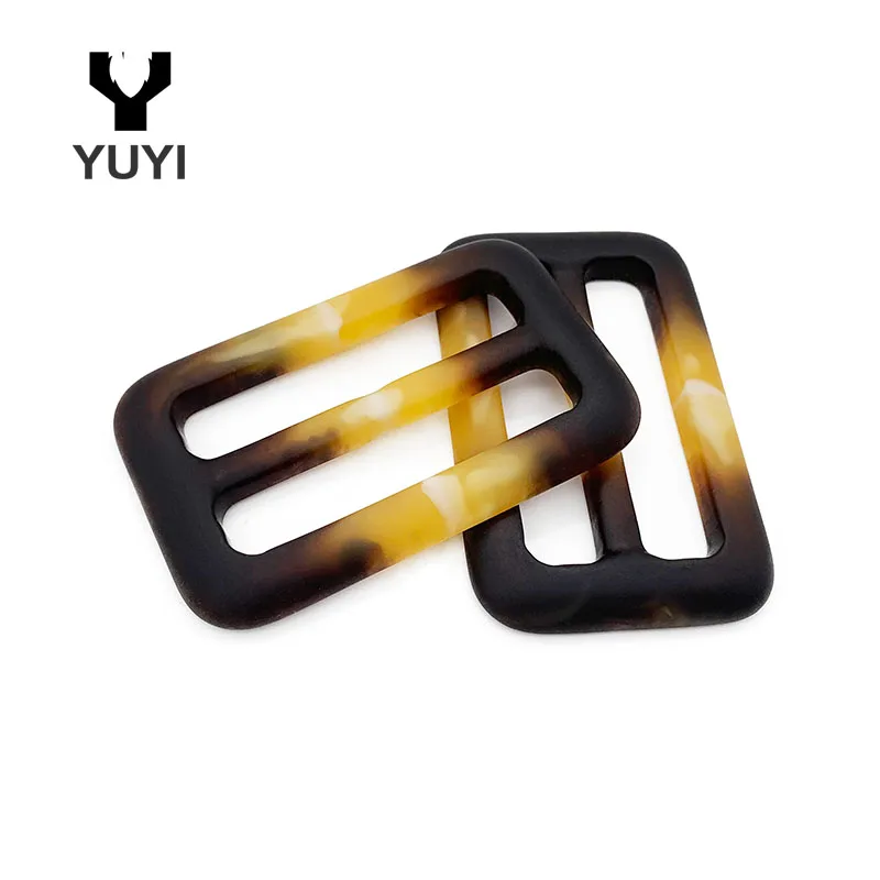 decorative rectangular round  buckle  resin  buckle