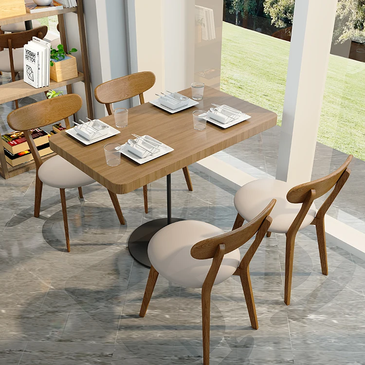 Nordic Reproduction Style Restaurant Home Furniture Armless High Back Chairs Wooden Bistro Chair