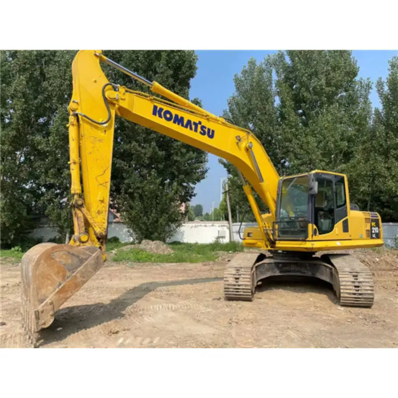 Состояние экскаватора-хороший гидравлический гусеничный экскаватор Komatsu K210lc б/у