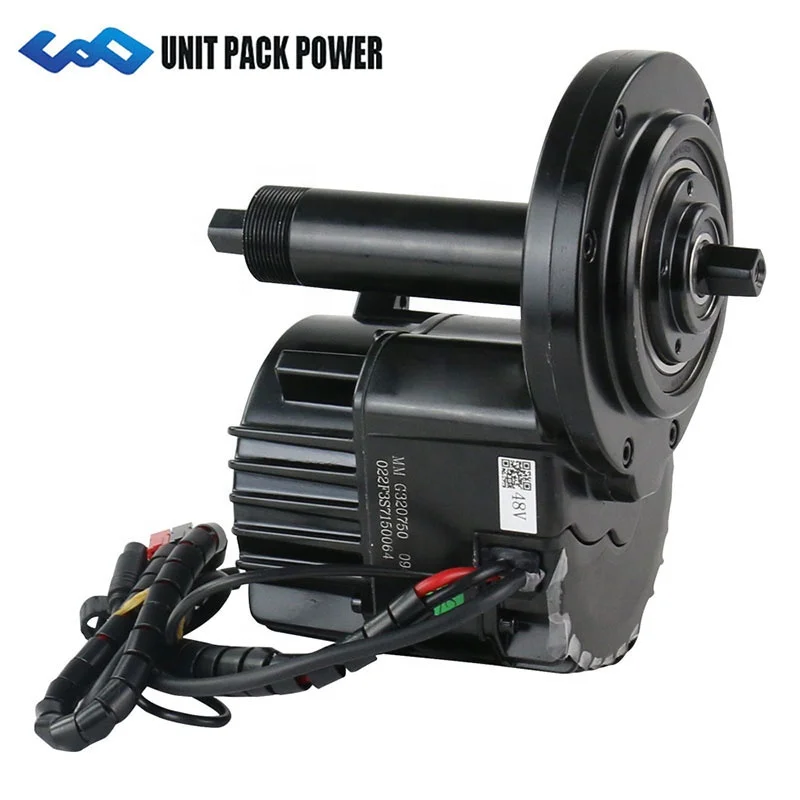 New stock electric bike conversion kit 8fun /bafang 48V 750W BBS02 mid drive motor with 48V lithium battery