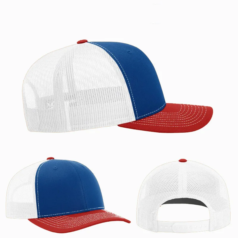 High Quality Men Blank Gorras Sport Snap back Cap Unisex Fashion Hip Hop 6 Panel Cotton Trucker Caps Mesh Hat