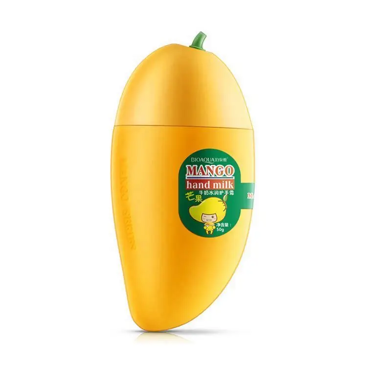 Factory OEM BIOAQUA Mango milk for skin care moisturizing nourishing and tender hand cream
