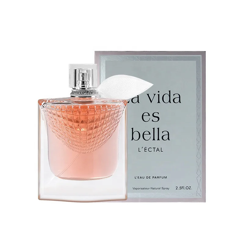 La Vie Est Belle Perfume 75ml EAU DE PARFUM Cologne High Quality Brand Women Spray Classic Rose Long Lasting Smell Fast Delivery