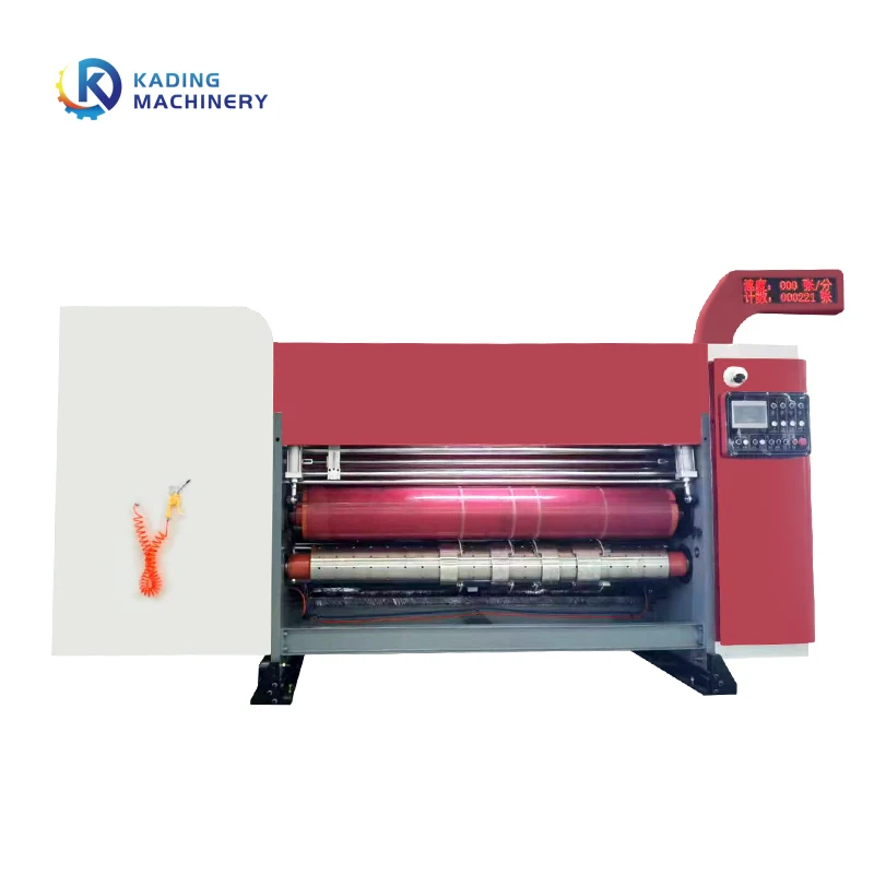 Frount Edge Auto Feeding Carton Box Die Cutting Machine With 200 Sheets Per Min Working Speed