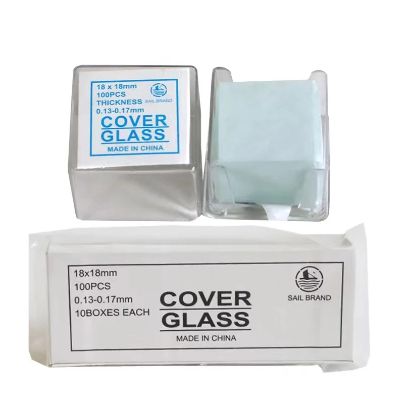 Laboratory glass microscope microscope slide specimens microscope cover slip
