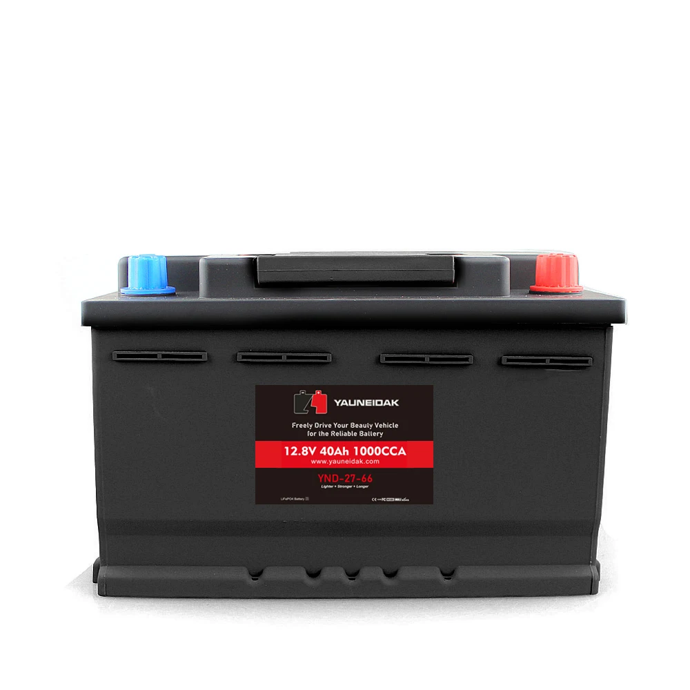 Auto Starting 1000cca Lithium Ion Car Battery Lithium-ion Battery 12v 40ah With Bms  For Car Start-stop