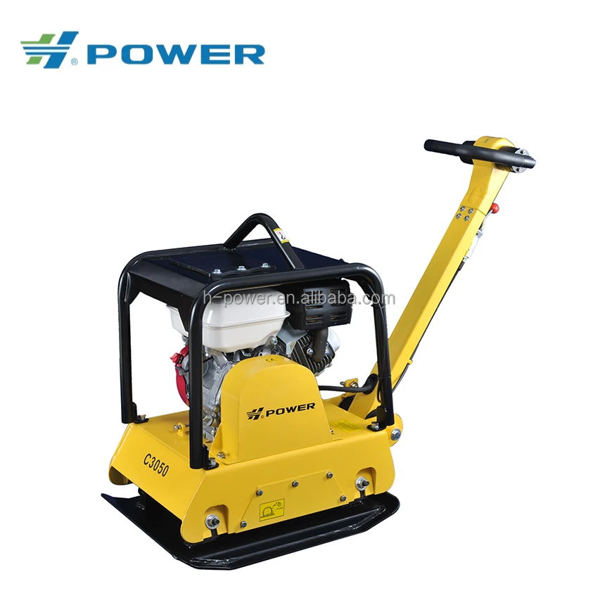 Versatile and Powerful Reversible Plate Compactor for Construction and Road Projects