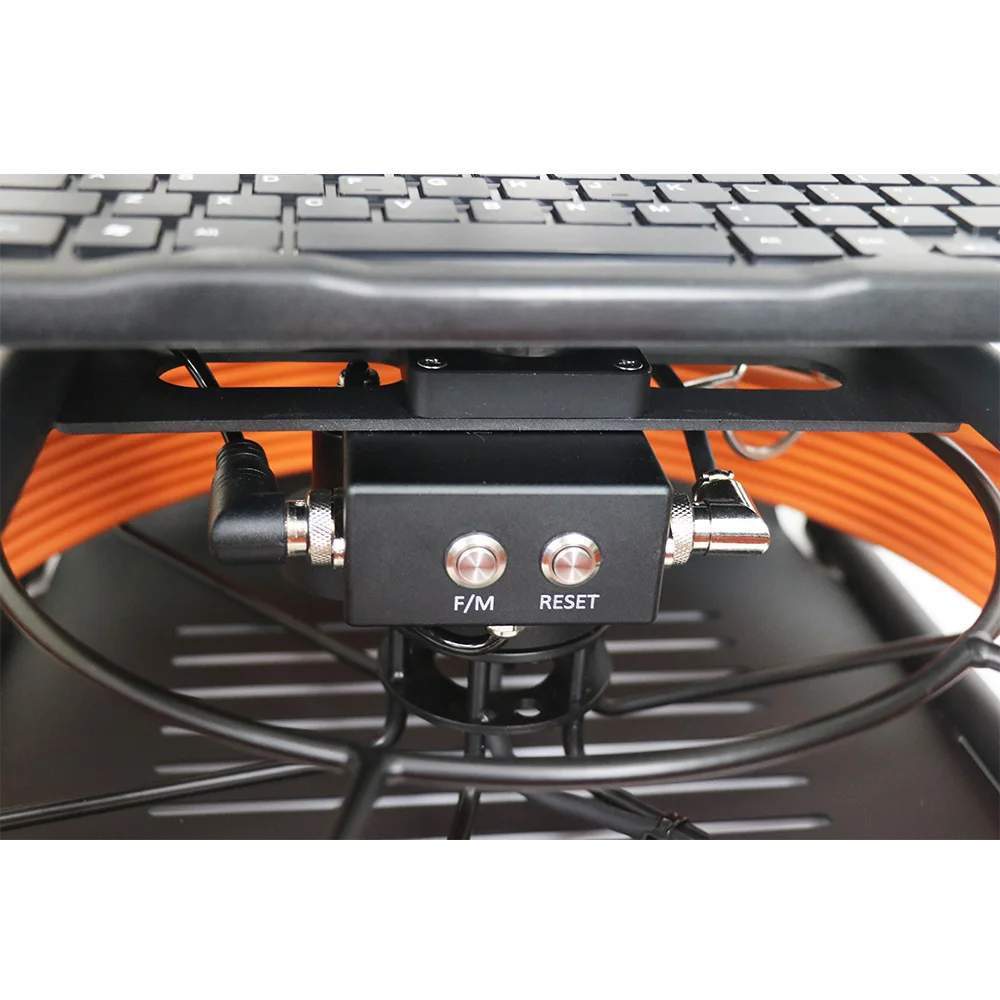 PipeCam 50MM Probe Pan 360 Tilt 180 Camera Head 30M 60M  8' Screen CCTV Sewer Pipe Camera Used For Drain Pipeline Inspection