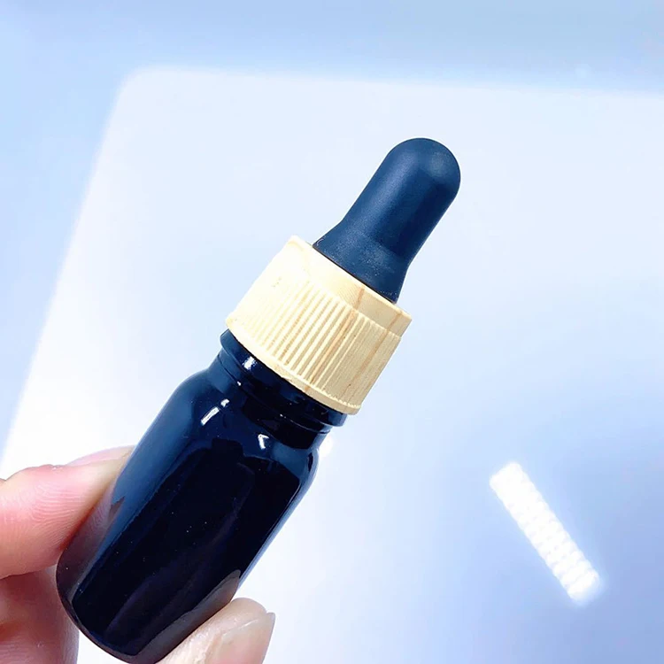  Wholesale Blue Serum Glass Essential Oil Dropper Bottles