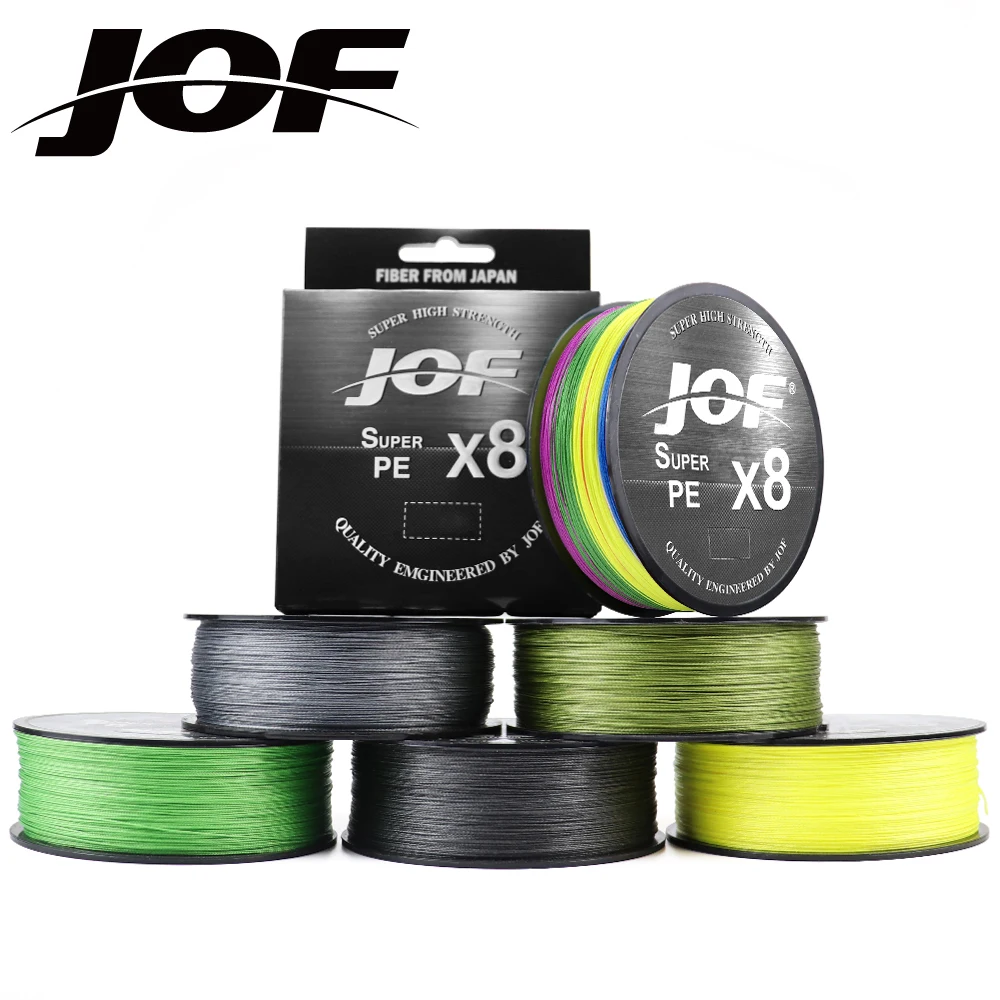  JOF 8 плетеная рыболовная леска из ПЭ 150 м pe
