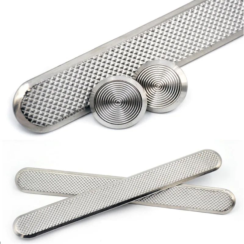 Free Sample Heavy Duty 304 316 Stainless Steel Tactile Studs Indicators Road Blind Warning Paving Tile Anti-slip Safety Strips