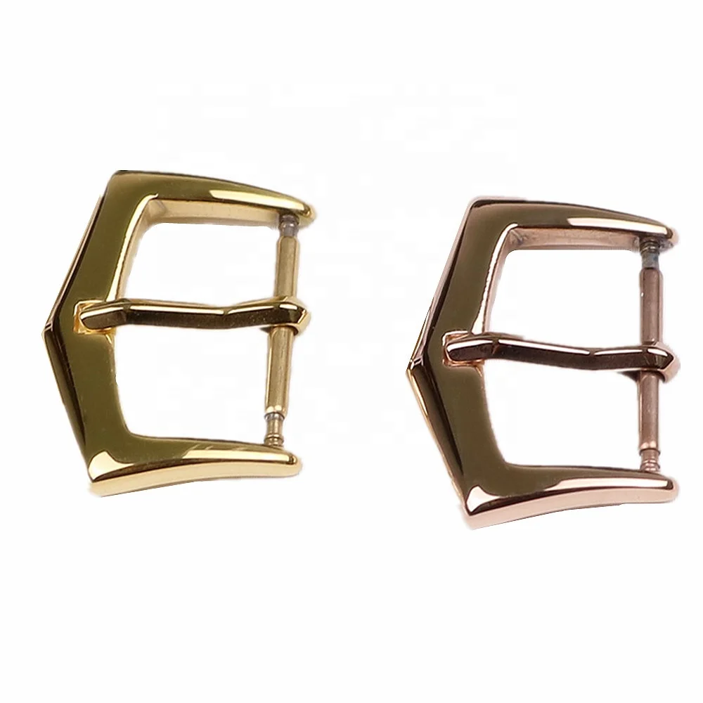 watch pin clasp for leather strap stainless steel 10 12 14 16 18 20 22 24 watch buckle for Rollex OMG watch