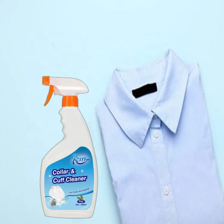OEM Factory Deep Cleaning Pine Scent Workwear Shirt Detergent Manufacturer 500ml Collar Cuff Cleaner