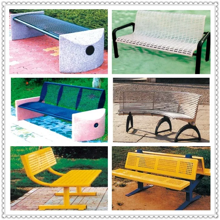 Garden Leisure stainless steel bench(QX-145C)/cast iron garden chairs/outdoor stainless steel benches