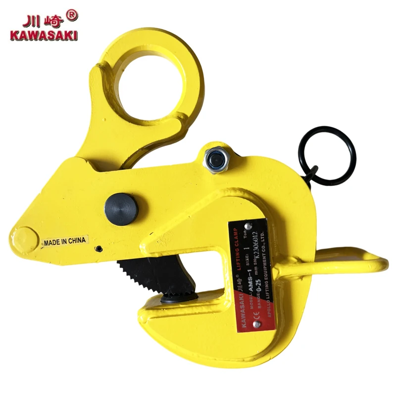 Хорошее качество подъемный зажим 1000 кг безопасный сверхпрочный легированная стальная пластина горизонтальный для обработки грузов