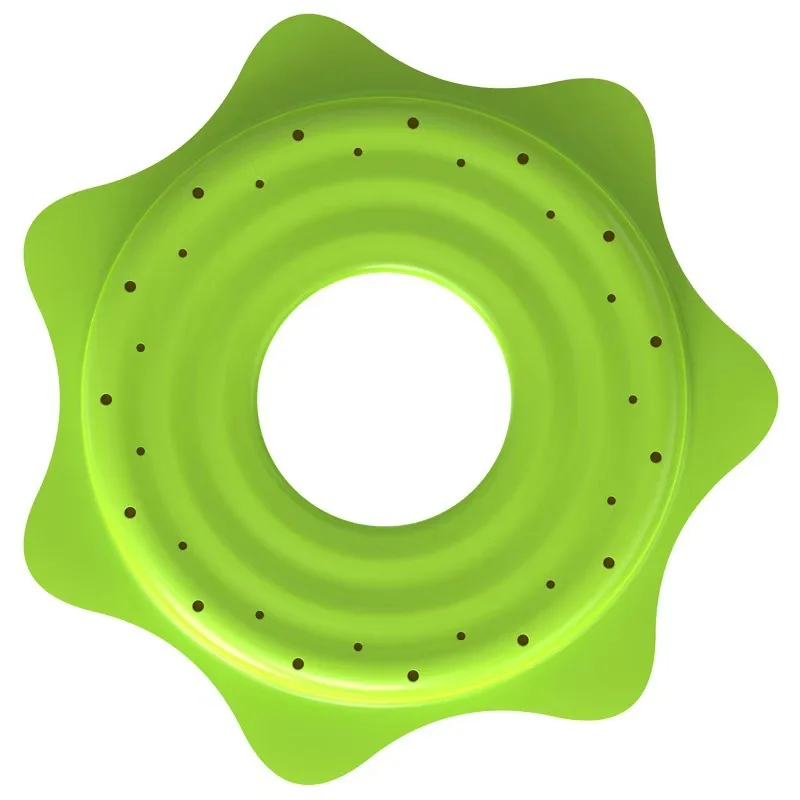 Support Custom Print Silicone Spinning Water Beach Throwing Disc Toy Flying Sprinkler Flying Disc