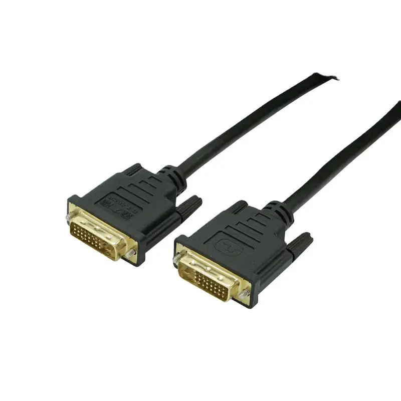 Customization DVI HD data cable without magnetic ring compatible with display device with div interface