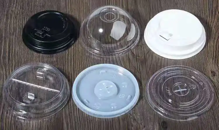 NYC Packaging Wholesale Disposable Logo Printed Round Plastic 12oz 16oz U Shape Bubble Tea Boba Coffee PET Cups With Lids