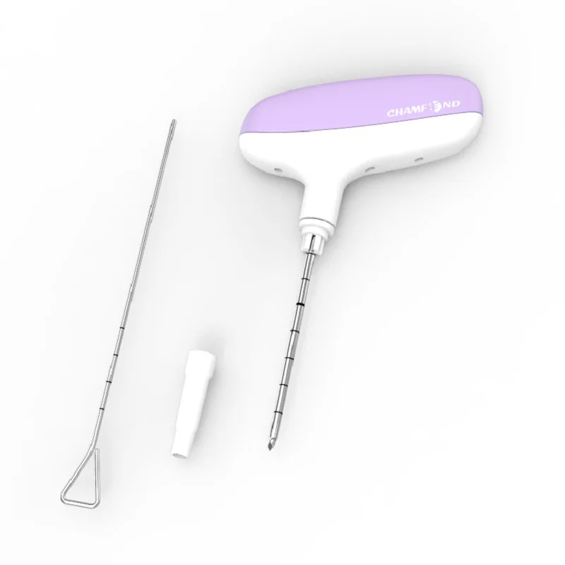 Minimally Invasive Disposable manual aspiration and cutting through bone marrow biospy needle