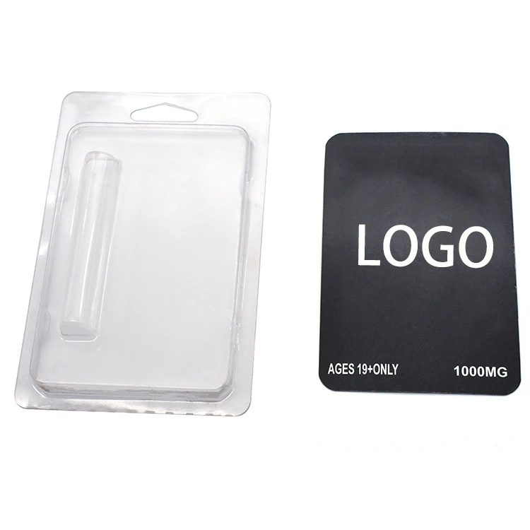 Custom LOGO  cartridge vape pen battery blister packaging