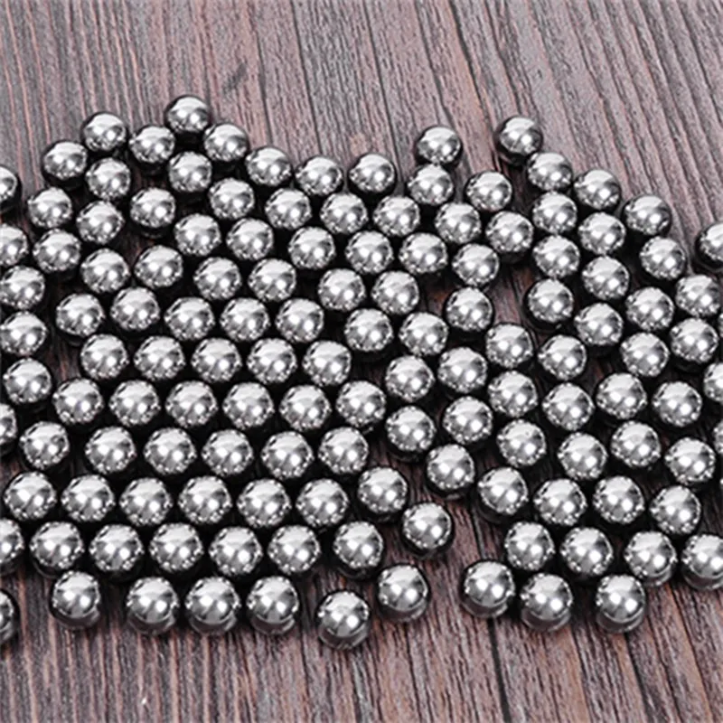 XIKE 1 2 3 4 5 6 7 8 9 10mm High Quality Steel Ball  for Bike Catapult Slingshot Hunting Ammo