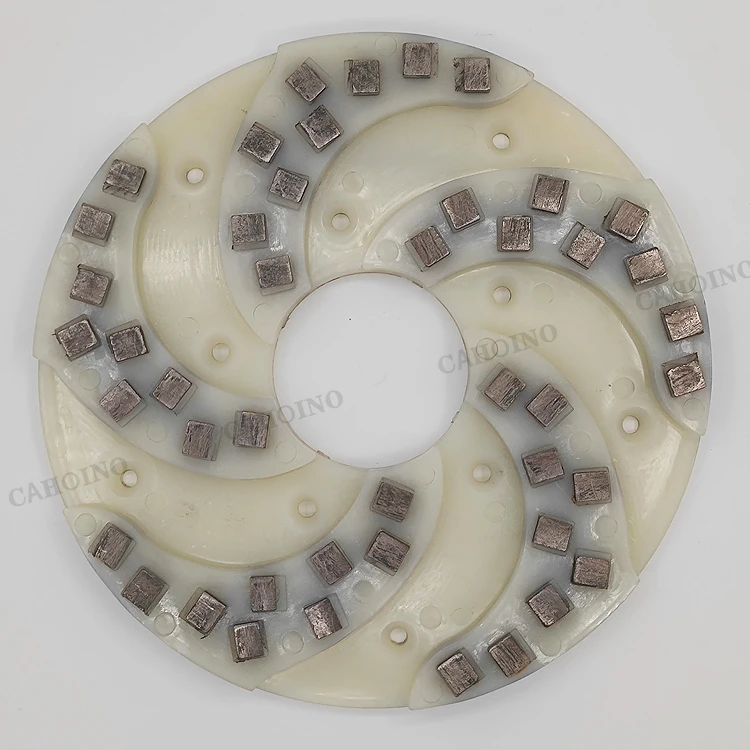 10inch Resin  filled cup wheel Fast Speed Abrasive Stone Diamond  Row Cup Grinding Wheel For  Stone or Concrete